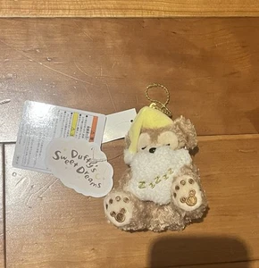 Neu Tokyo Disney Meer Duffy schlafend Plüsch Abzeichen Schlüsselanhänger 2023 Duffy Japan - Bild 1 von 3