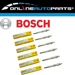 6 24volt Bosch Diesel Glow Plugs for Toyota HZJ70 HZJ73 6cyl 1HZ 4.2L 90~94 - Picture 1 of 2