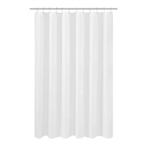 Längerer Duschvorhang Liner Stoff 72 x 75 cm, Hotelqualität, waschbar, W... - Bild 1 von 6