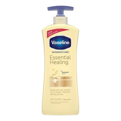Loción curativa esencial para cuidados intensivos de vaselina, 20,3 oz (600 ml) Foto 1 de 4