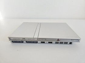 PlayStation 2 PS2 Slim Silver Console Only NO CORDS Tested Works SCPH-77001