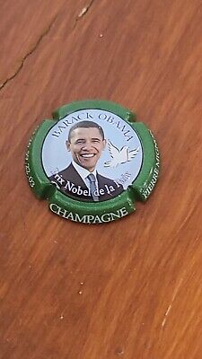 Capsule De Champagne Mignon Pierre Barack Obama Numero 56.g Rare • 1€