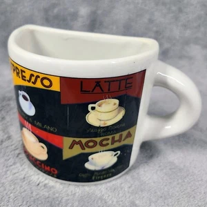 Marco Fabiano Coffee Mug Half A Cup Expresso Latte Cappuccino Mocha - Picture 1 of 7