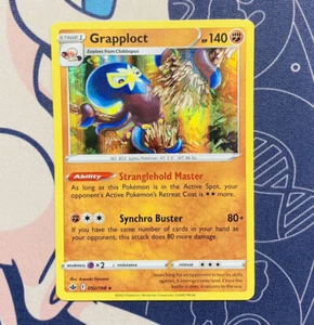 Pokémon TCG Grapploct Chilling Reign 092/198 Holo Rare Mint - Picture 1 of 1