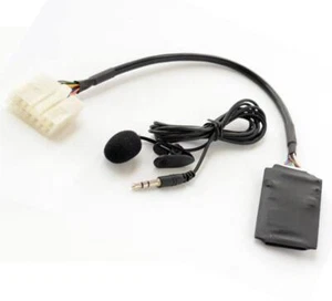 Bluetooth MIC Hands-free AUX Audio Cable For Toyota 5+7 Pin Camry Avalon Lexus - Picture 1 of 5