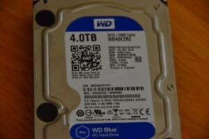 Western Digital Blue 3.5" 4TB HDD (WD40EZRZ) Festplatte SATA 64MB Cache