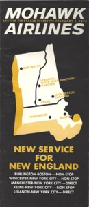 Mohawk Airlines system timetable 2/1/70 [4021] - Picture 1 of 1