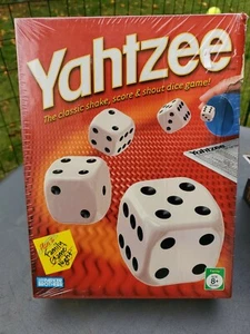 Vintage Yahtzee Game Dice Family Classic Game 2005 Parker Brothers Sealed - Picture 1 of 3