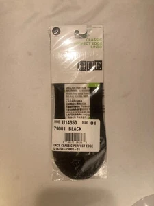 Hue U14350 Lace Perfect Edge Liner - Black Color - Picture 1 of 3
