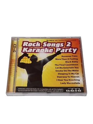 Rock Songs 2 Karaoke Party - Various Artists (CD Album, 2008) 88697363792 (New) - Image 1 of 4