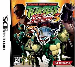 Teenage Mutant Ninja Turtles 3: Mutant Nightmare na Nintendo DS DSi 3DS 2E - Zdjęcie 1 z 4