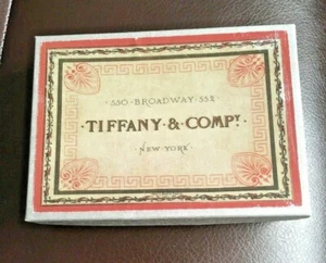 Antique Fashion doll Tiffany Box paper Stationary reproduction - Picture 1 of 2