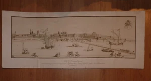 Alt Mannheim 100 Jahre Joseph Vögele Kupferstich Reproduktion von 1936 - Bild 1 von 13