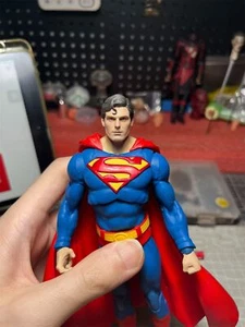 1/12 Painted Christopher Reeve Superman Head Carved Fit For Mcfarlane Figure - Picture 1 of 2