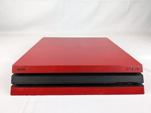 Consola Sony PlayStation 4 PS4 Pro 1TB Personalizada Pintada en Rojo - Bajo FW 11.50 ¡Probado! - Imagen 1 de 8