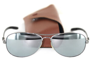 Ray-Ban Sonnenbrille RB8301 004/K6 silber/schwarz Carbon Brille sunglasses eyewe