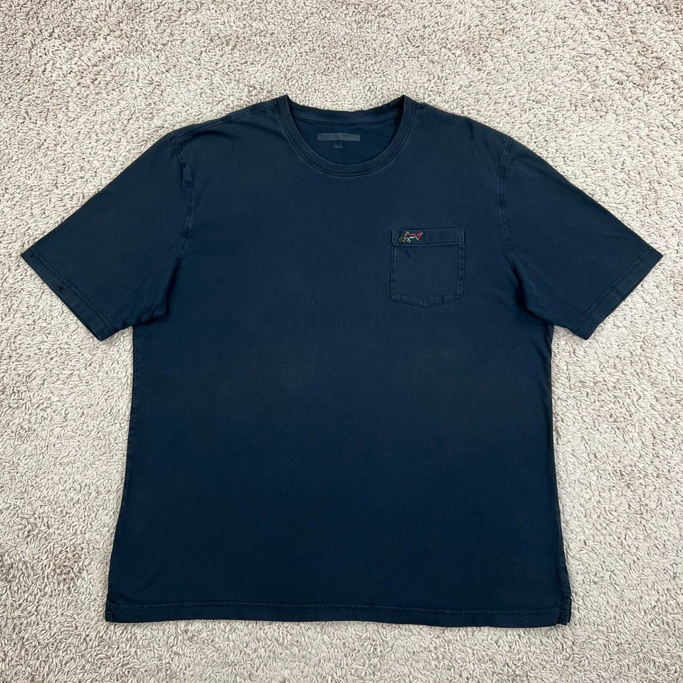 Camiseta WALTER HAGEN Negra Manga Corta Logo Bolsillo Cuello Redondo Para Hombre XXL Clásica Foto 1 de 4