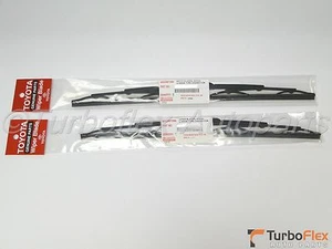 Toyota 4Runner 1990-1992 Front Wiper Blade Set Screw Type Genuine OEM - Picture 1 of 4