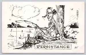 Esqueleto de pesca postal - Imagen 1 de 2