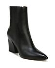 Franco Sarto Women's Vesi Leather Bootie Black Size 9 M