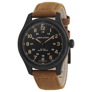 Hamilton Khaki Field Automatic Black Dial Men's Watch H70665533