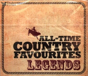 Various Artists ALL TIME COUNTRY FAVOURITES LEGENDS (CD) - Picture 1 of 2