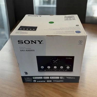 Receptor multimedia Sony XAV-AX6000 XAVAX6000 INALÁMBRICO CARPLAY ANDROID AUTOMÁTICO Foto 1 de 4