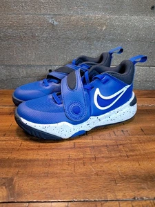 Nike Team Hustle D 11 (PS) Hyper Royal/White Boy's Sneakers-Size 12C DV8994-400 - Picture 1 of 10