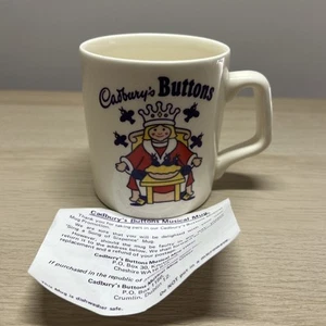 Vintage Cadbury's Buttons Nursery Rhyme Sing A Song Of Sixpence Mug  - Picture 1 of 8