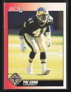 Toi Cook 1991 Score #175 New Orleans Saints - Picture 1 of 2