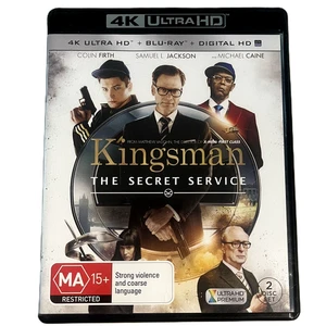 Kingsman, The Secret Service 4K Ultra HD -Colin Firth Michael Cain Sam L Jackson - Picture 1 of 8