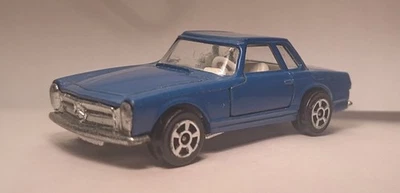 Vintage 1970s Corgi Juniors WhizzWheels Diecast 1/64 Blue Mercedes-Benz 280 SL - Image 1 of 4