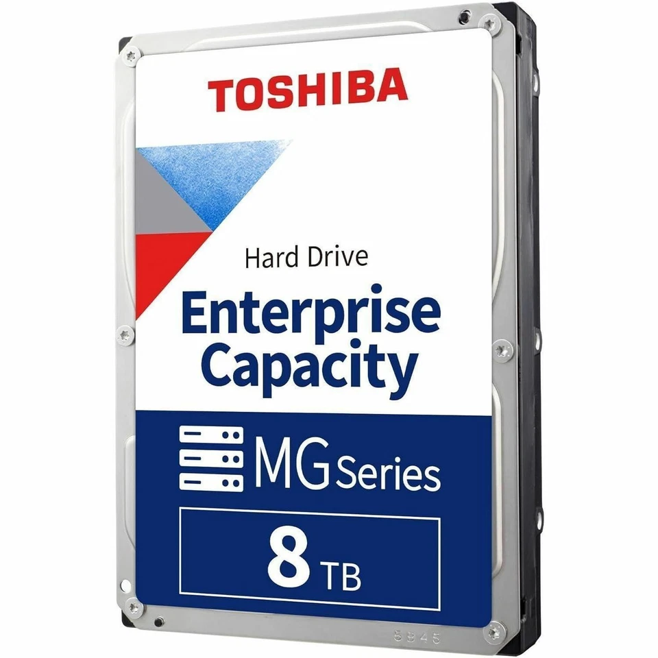 Toshiba 8 TB Hard Drive 3.5" Internal - SATA 600 HDD 8TB MG10ADA800E - Image 1 of 1