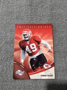 bernard pollard 2006 sweet spot rookie chiefs purdue #110 523/699 - Picture 1 of 2