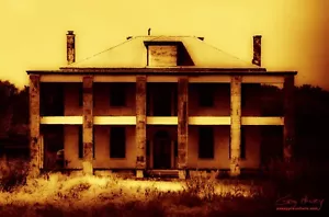 Texas Chainsaw Massacre House Photo Print, Canvas, Metal or Wood - Picture 1 of 6