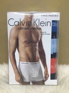 Calvin Klein Cotton Stretch Classic Fit Trunks Unterwäsche 3er Pack Gr. XL - Bild 1 von 5
