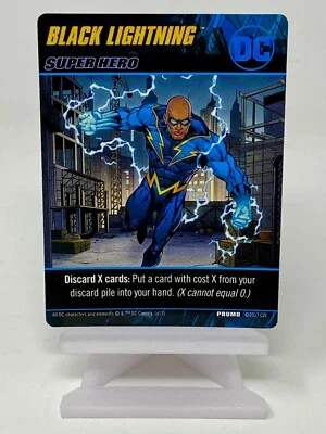 DC Comics Deck-Building Game Black Lightning Promo Card - Image 1 of 2
