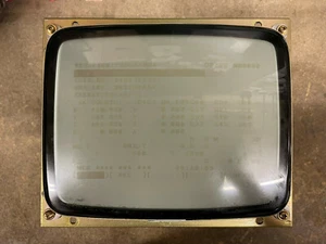 Fanuc Monitor A61L-0001-0093 + CRT Display Module, D9MM-11A - Picture 1 of 3