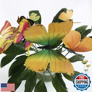 V-Time 24pcs Garden Butterfly Decorations Outdoor Waterproof Butterfly Stakes - Picture 1 of 5