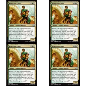4 x RENEGADE RALLIER NM Aether Revolt MTG Gold - Human Unc - Picture 1 of 1