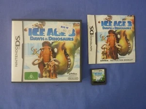 Ice Age 3 Dawn of The Dinosaurs Nintendo DS Complete Includes Manual - Picture 1 of 6