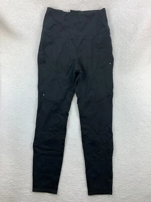 Bebe Zipper Detail Leggings Women’s Small Black Stretch High Rise Slim Pants - Image 1 of 4