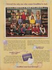 Goodnites Underpants Vintage 1996 Print Ad Page Bedwetting Diapers Class Photo