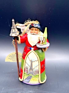Jim Shore Heartwood Creek French Santa Hanging Ornament 4034399 Enesco - Picture 1 of 4