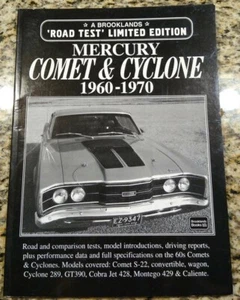 Road Test Limited Edition Mercury, Comet and Cyclone, 1960-70 Rare Brooklands  - Foto 1 di 5
