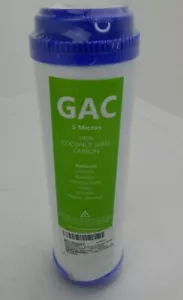Whole House Water Filter Replacement Cartridge 5 Micron GAC Carbon Coconut 10" - Picture 1 of 5