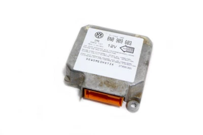 VW Golf 3 Polo ECU Airbag Centralina Airbag 6N0909603 - 1x Airbag Conducente - Immagine 1 di 3