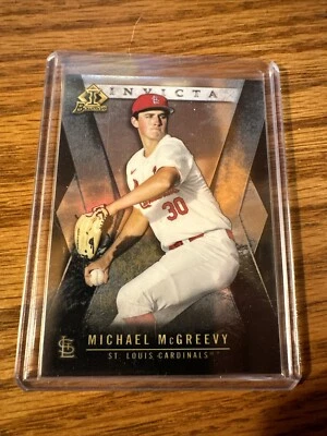 Michael McGreevy 2021 Bowman Chrome Invicta #BI-24 - Image 1 of 2