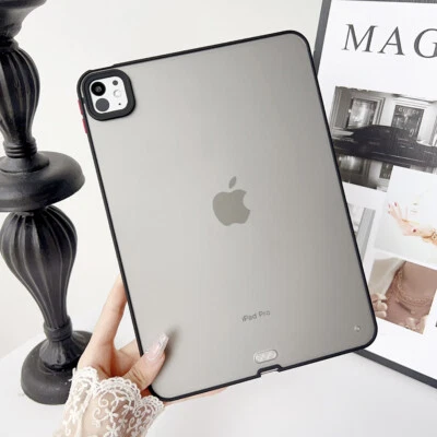 Clear Matte Case Protective Cover For iPad Air Pro 11/13 12.9 10th 9th 8th 7th - Image 1 of 4