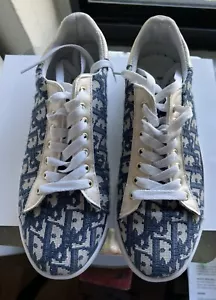 Dior Low Walk n Dior Logo Sneakers Women’s Size 8.5 US) Logo Shoes - Picture 1 of 20